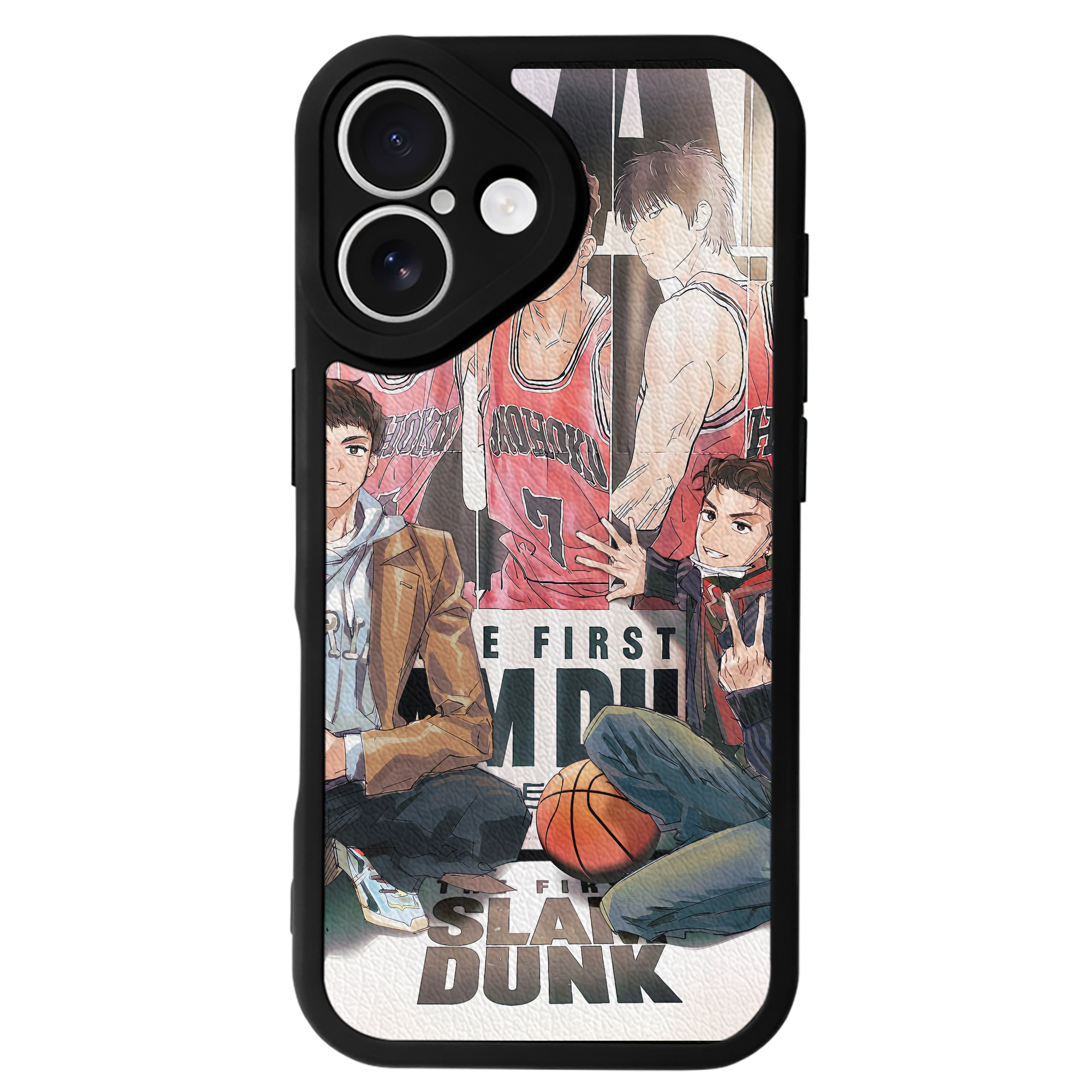 （画像用） SLAM DUNK／スラムダンク 【iPhone 16シリーズ対応】シリコンスマホケース（レザー調） 材質：シリコン